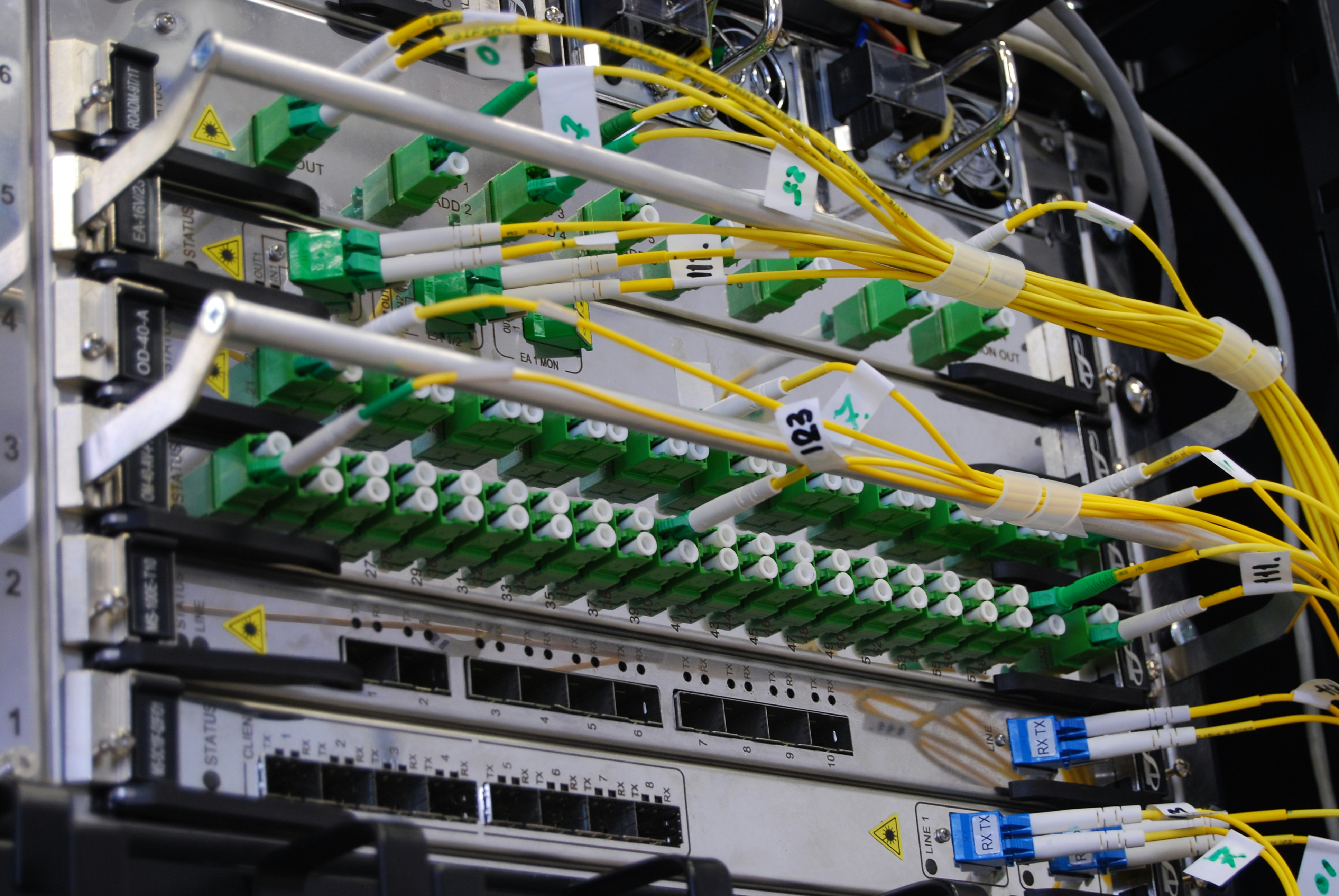Sala de servidores y data center